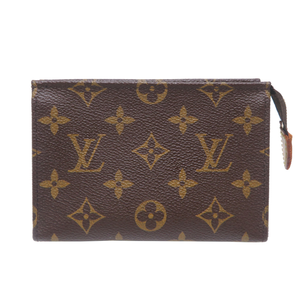 LOUIS VUITTON Authentic Brown Monogram Pouch